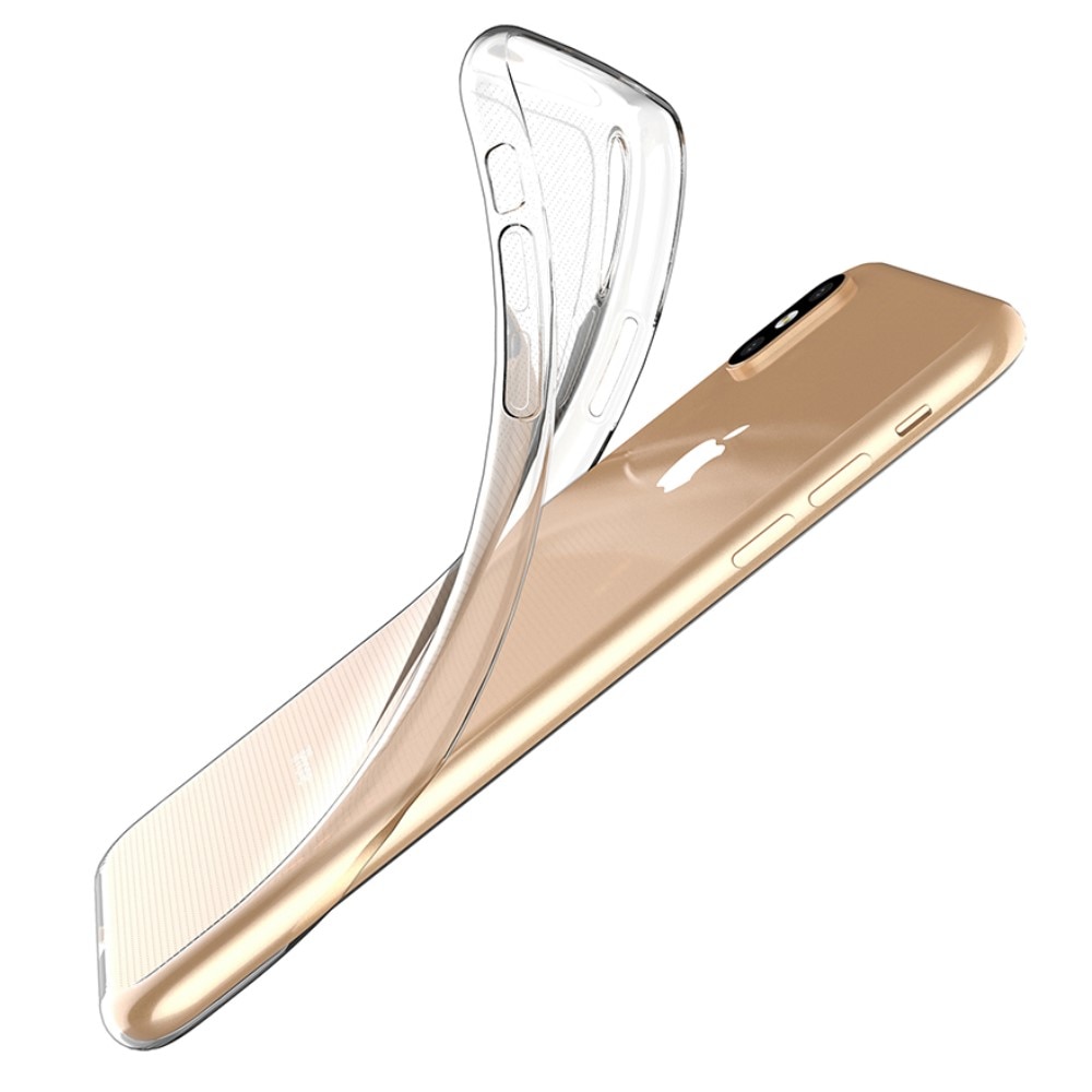 iPhone XS Max Tunt TPU-skal, transparent