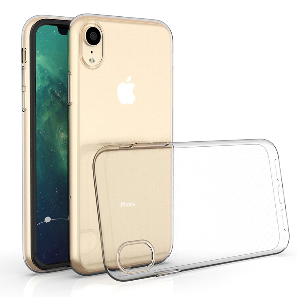 iPhone Xr Tunt TPU-skal, Genomskinlig