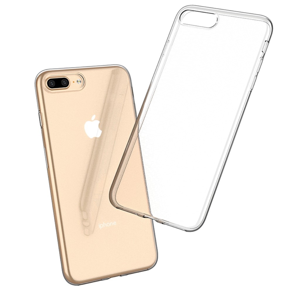 iPhone 7 Plus/8 Plus Tunt TPU-skal, transparent