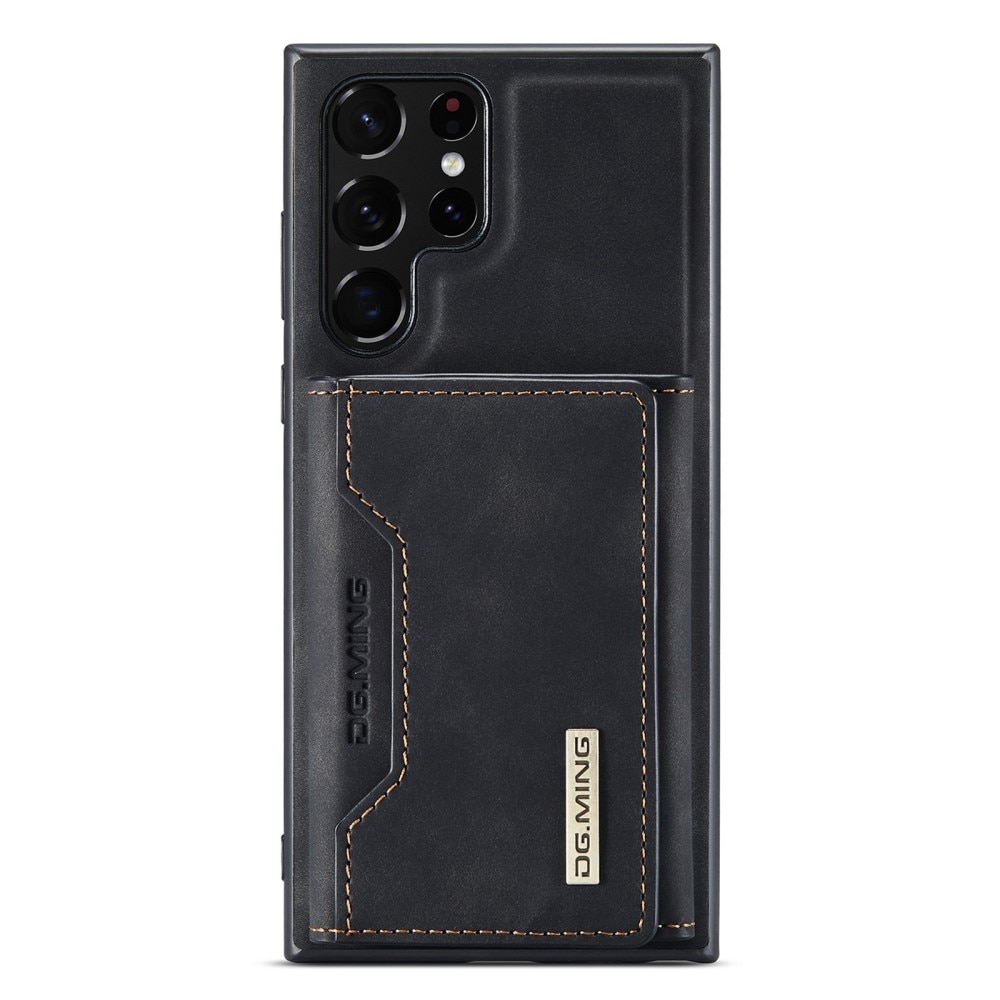 Samsung Galaxy S23 Ultra Skal med avtagbar plånbok, svart