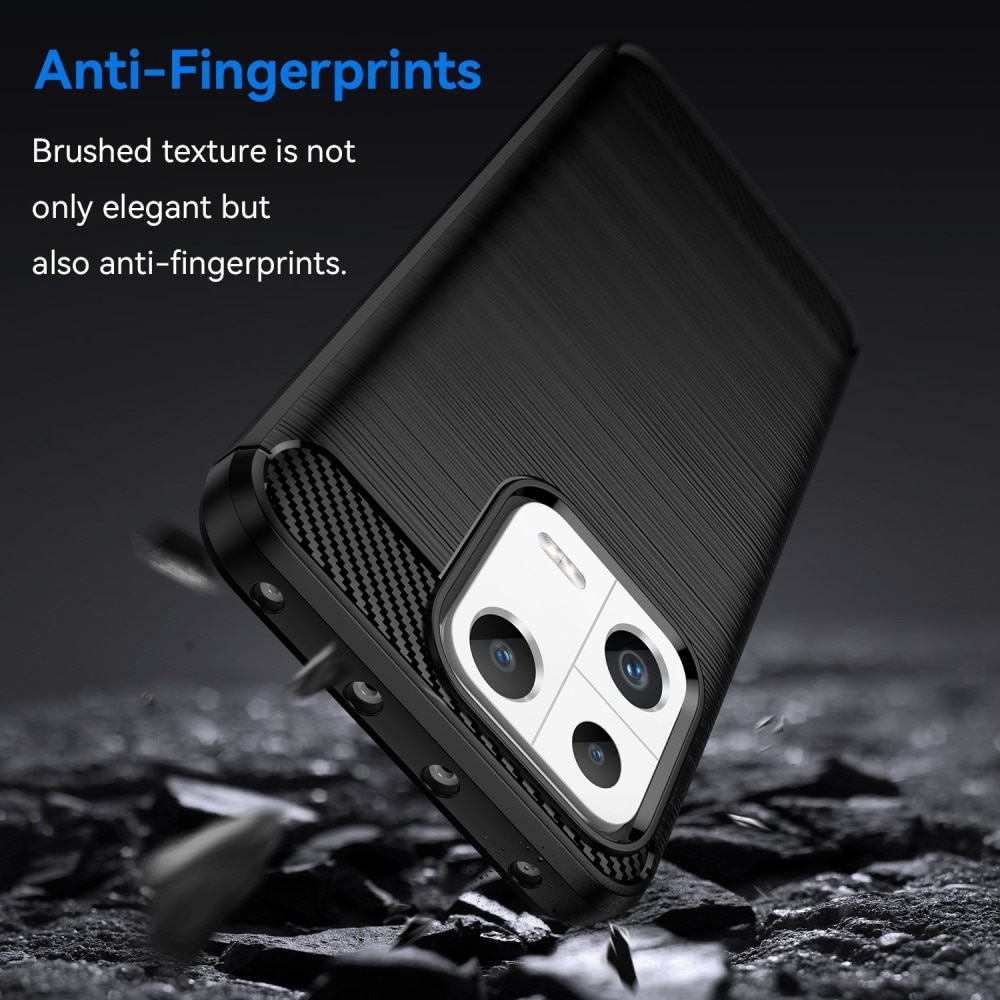 Xiaomi 13 TPU-skal Brushed, Black