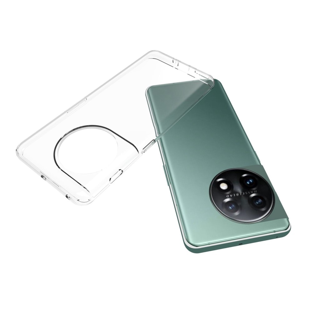 OnePlus 11 Tunt TPU-skal, transparent