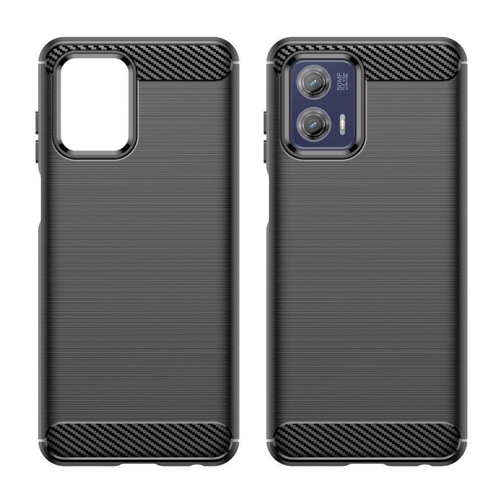 Motorola Moto G73 TPU-skal Brushed, Black