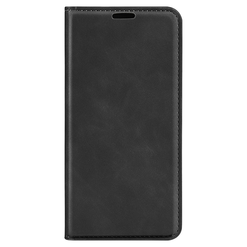 Sony Xperia 10 V Slimmat fodral med kortfack, svart