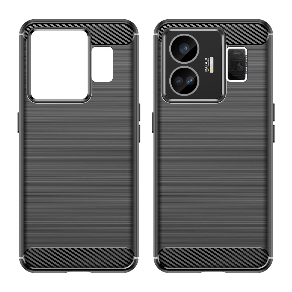 Realme GT3 TPU-skal Brushed, Black