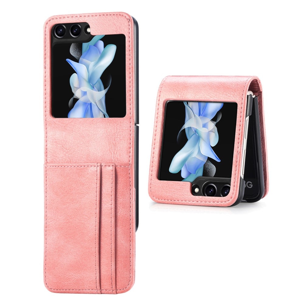 Samsung Galaxy Z Flip 5 Enkelt mobilfodral, rosa