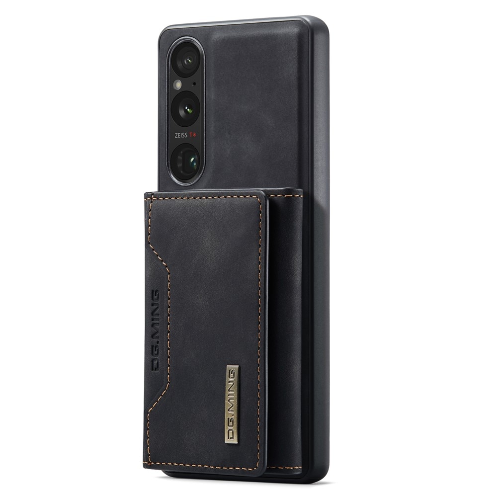 Sony Xperia 1 V Skal med avtagbar plånbok, svart