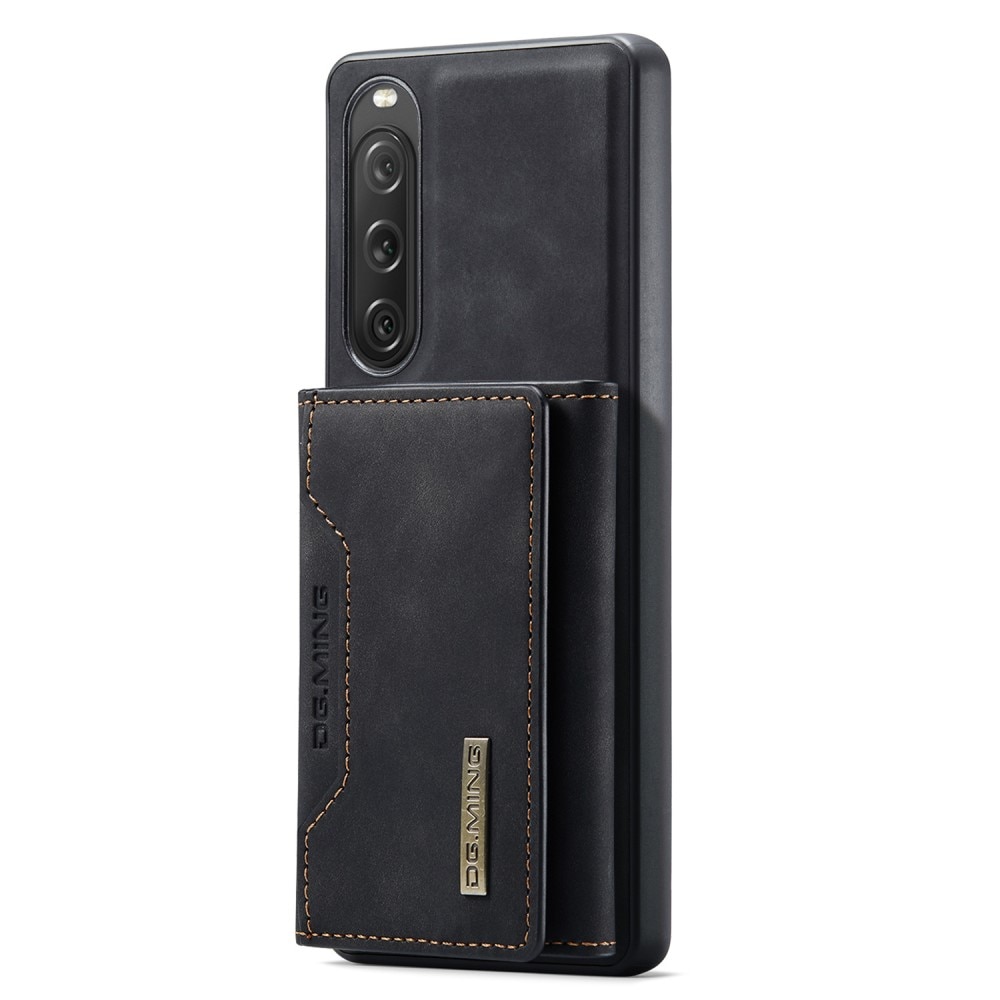 Sony Xperia 10 V Skal med avtagbar plånbok, svart