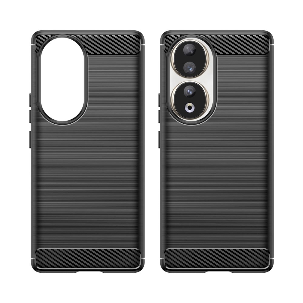 Honor 90 TPU-skal Brushed, Black