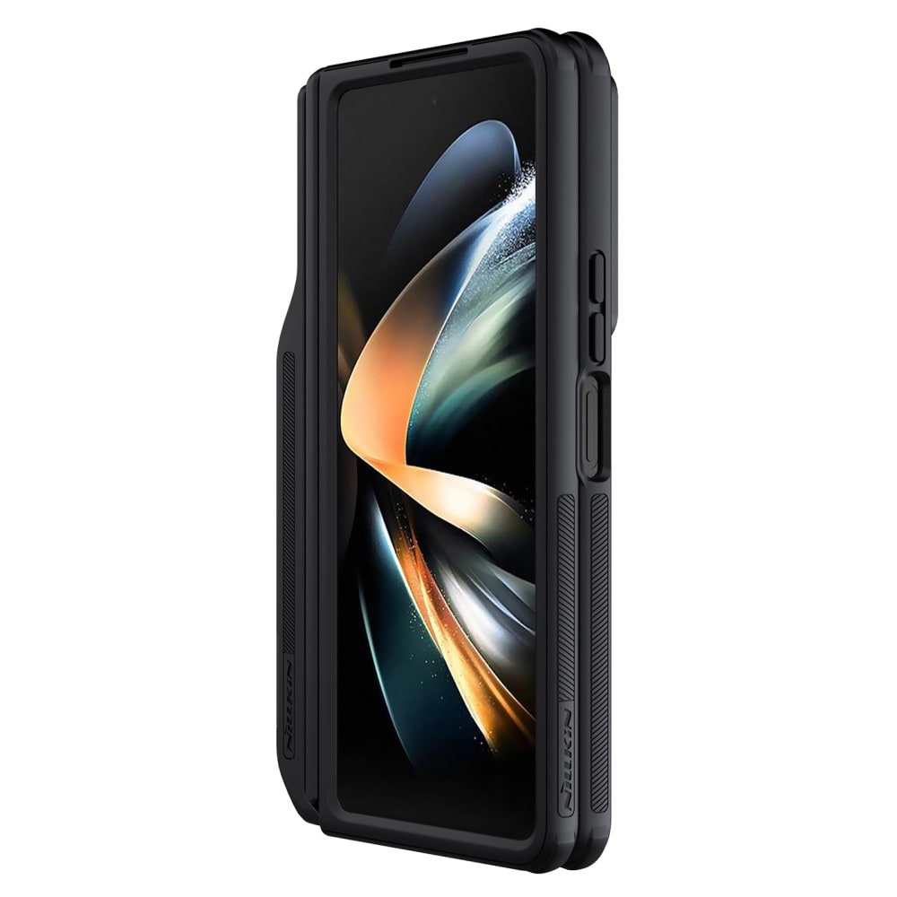 Samsung Galaxy Z Fold 5 Skal med kameraskydd och pennhållare - CamShield, Svart