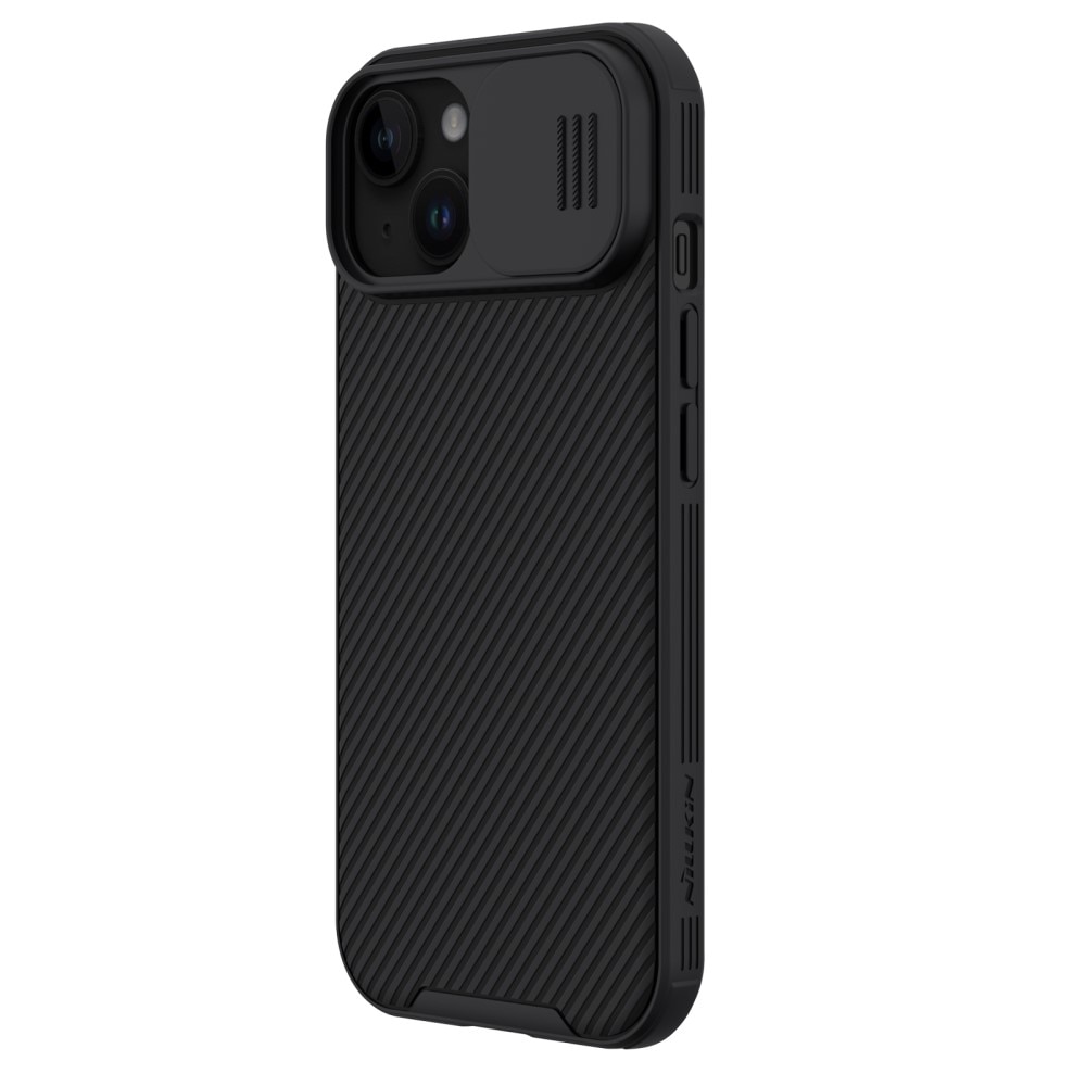 iPhone 15 Skal med kameraskydd - CamShield, svart