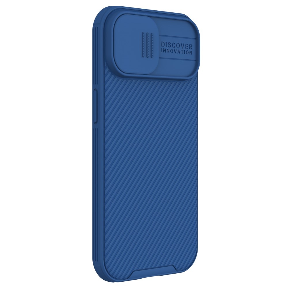 iPhone 15 Skal med kameraskydd - CamShield, blå
