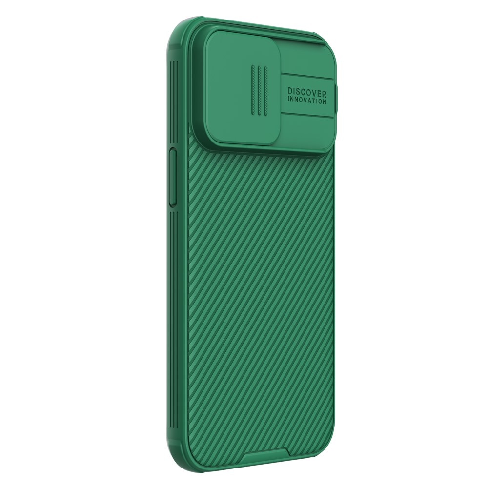 iPhone 15 Pro Max Skal med kameraskydd - CamShield, grön