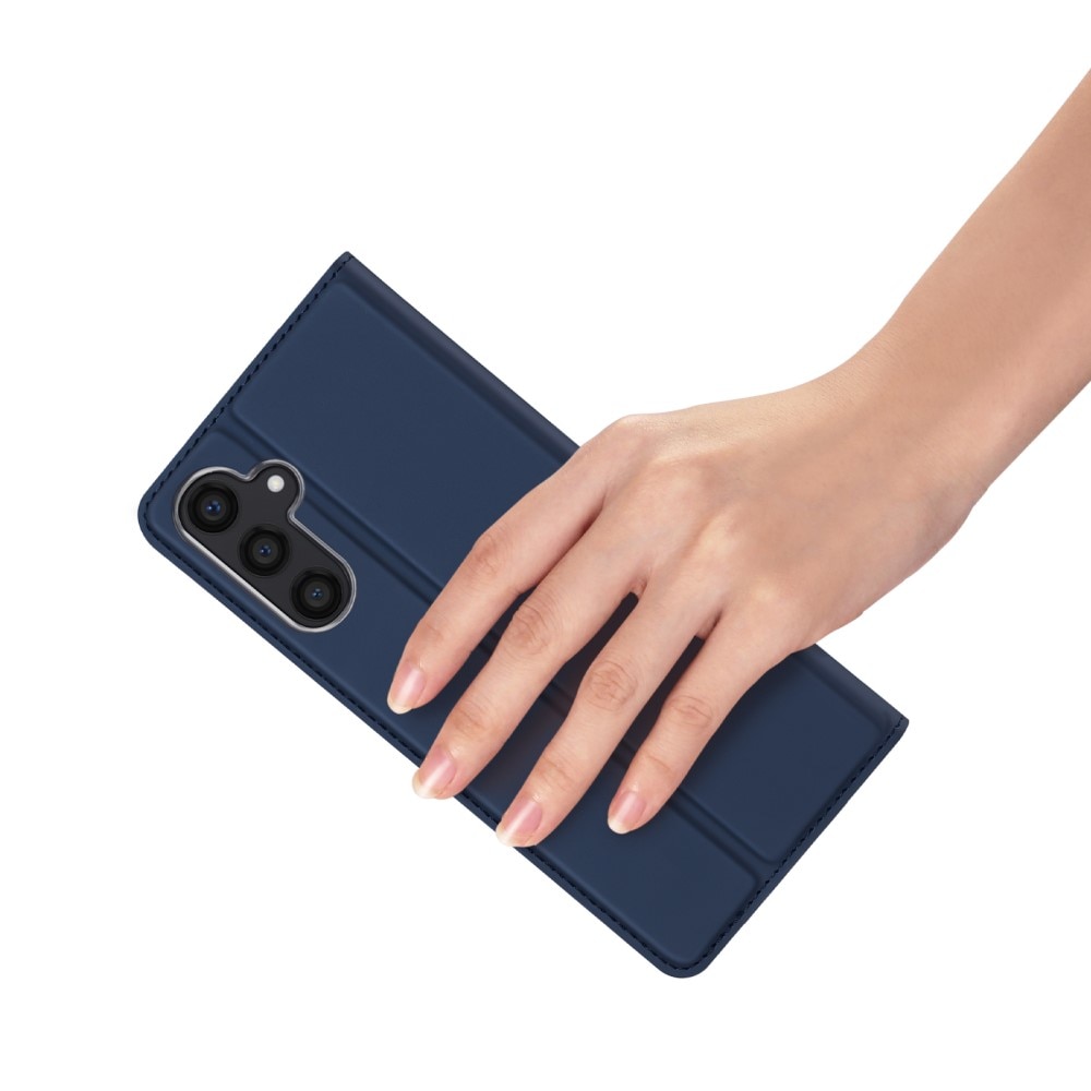 Samsung Galaxy S24 Slimmat mobilfodral, blå