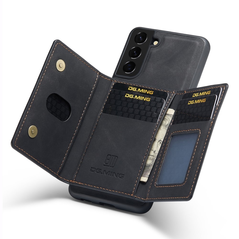 Samsung Galaxy S24 Plus Skal med avtagbar plånbok, svart