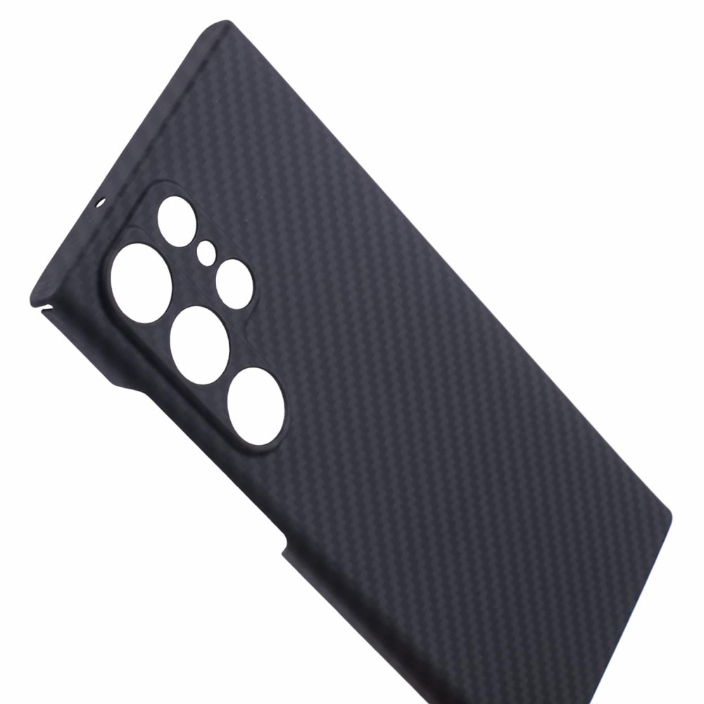 Samsung Galaxy S24 Ultra Slimmat skal i aramidfiber, svart