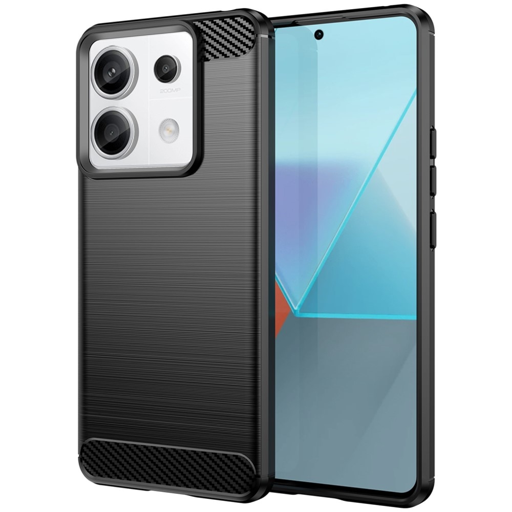 Xiaomi Redmi Note 13 Pro 5G TPU-skal Brushed, Black