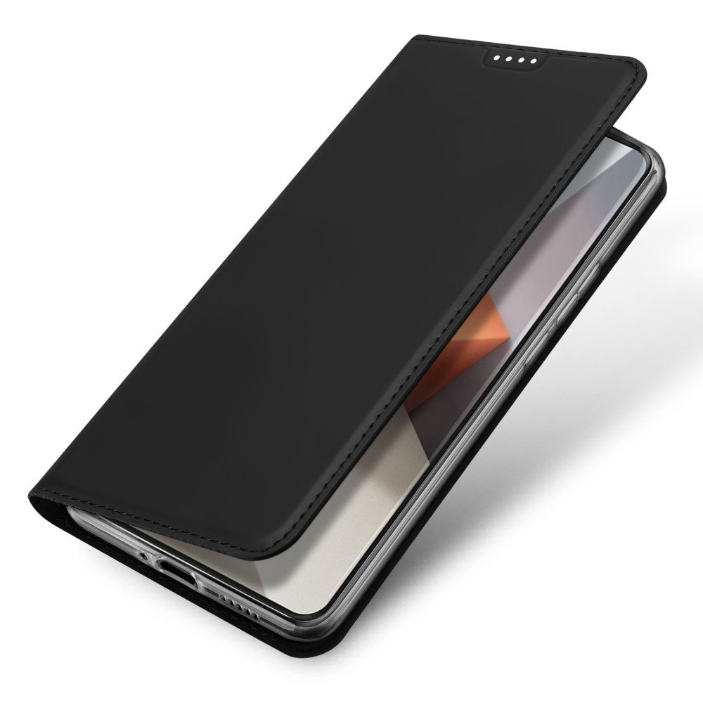 Xiaomi Redmi Note 13 Pro Plus Slimmat mobilfodral, svart