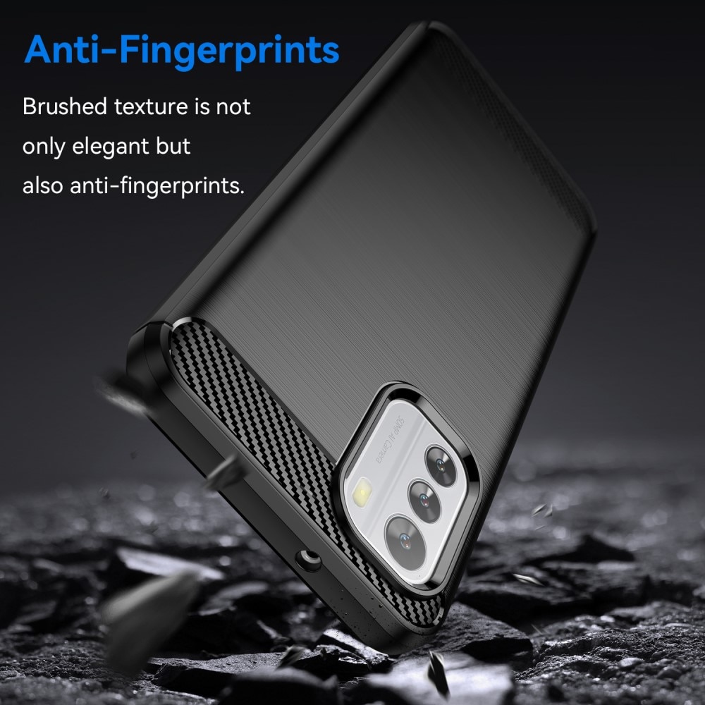 Nokia G60 TPU-skal Brushed, Black