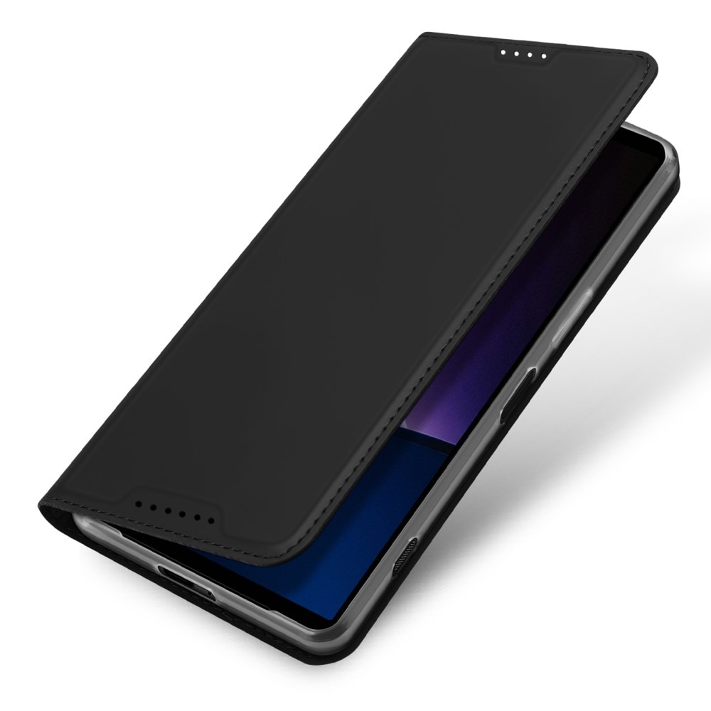 Sony Xperia 1 VI Slimmat mobilfodral, svart