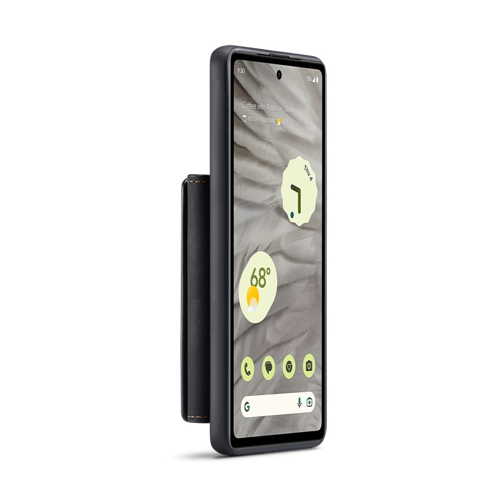 Google Pixel 8a Skal med avtagbar plånbok, svart