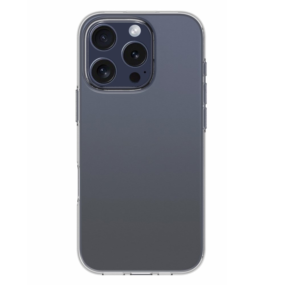 iPhone 16 Pro Tunt TPU-skal, Genomskinlig