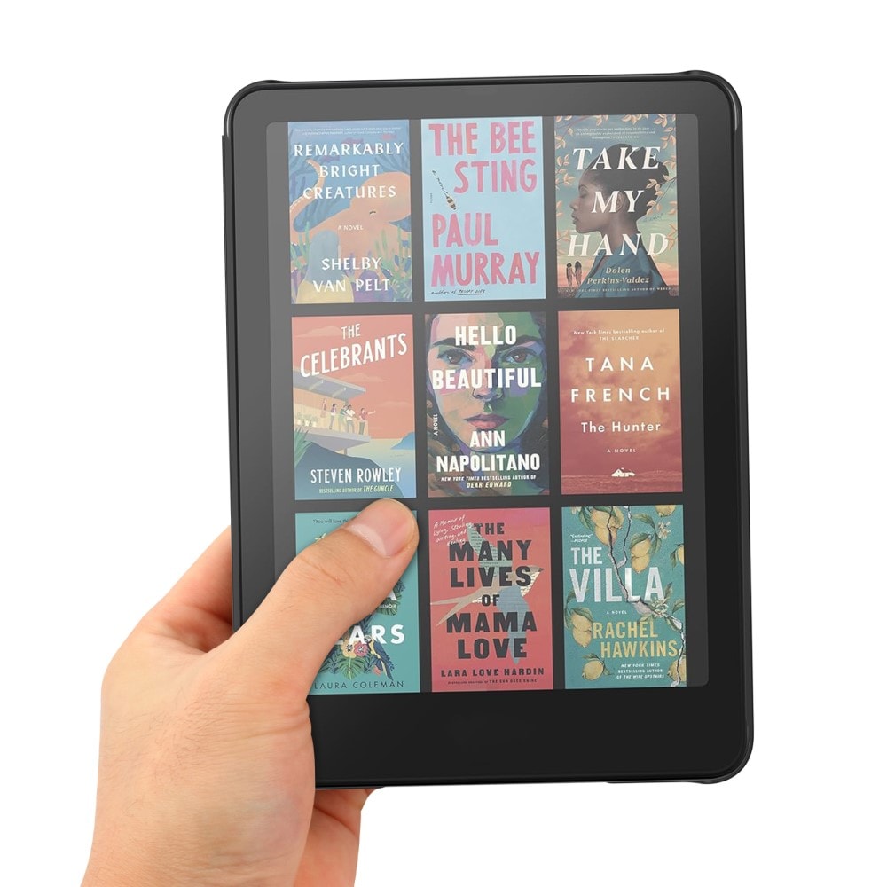 Amazon Kindle Paperwhite (2024) Skyddande fodral, svart