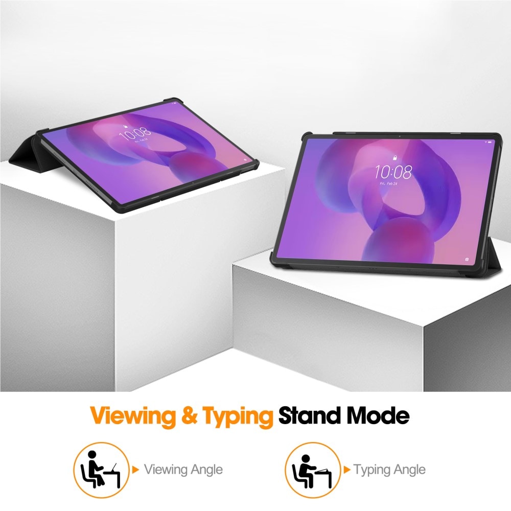 Lenovo Idea Tab Pro Tri-Fold Fodral, Svart