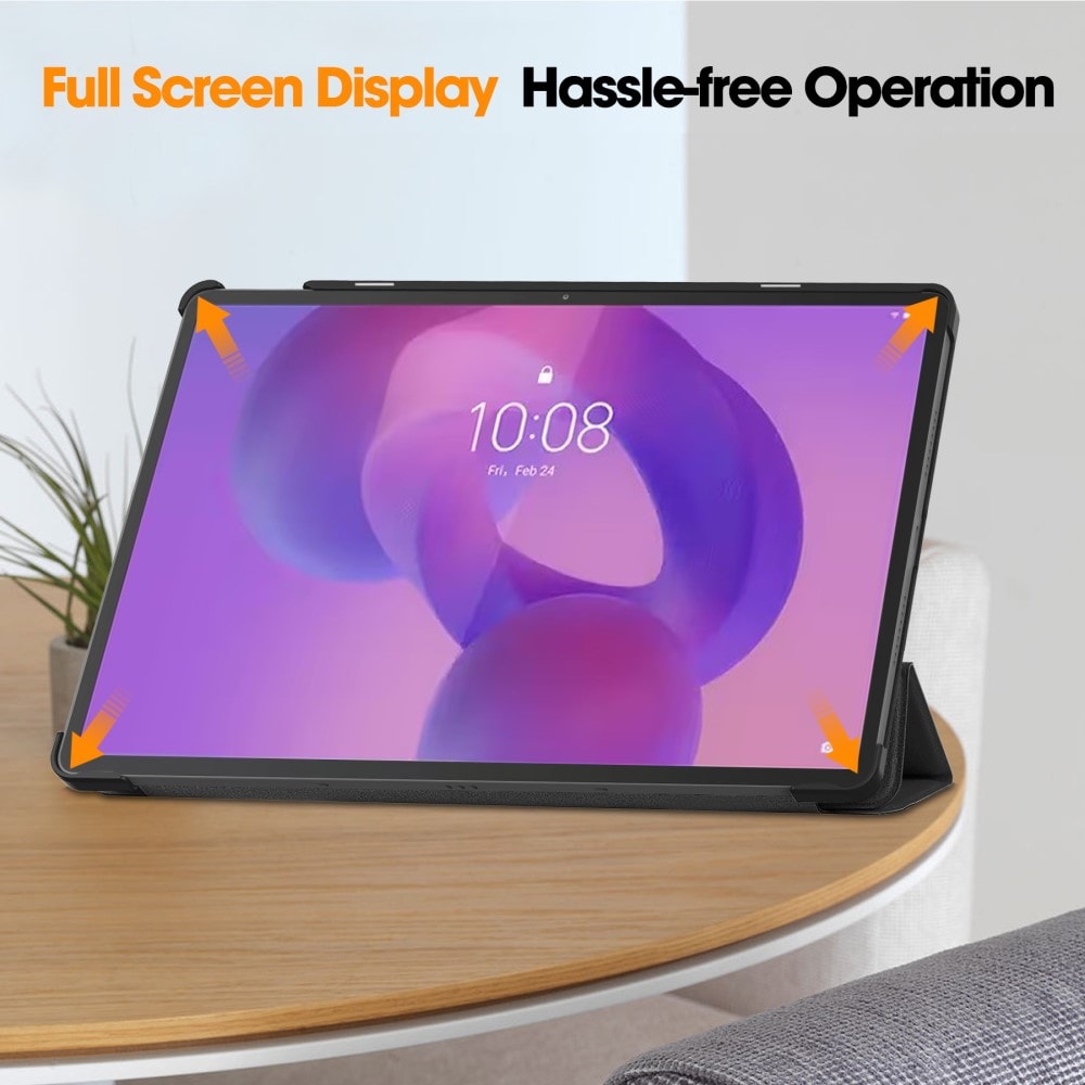 Lenovo Idea Tab Pro Tri-Fold Fodral, Svart