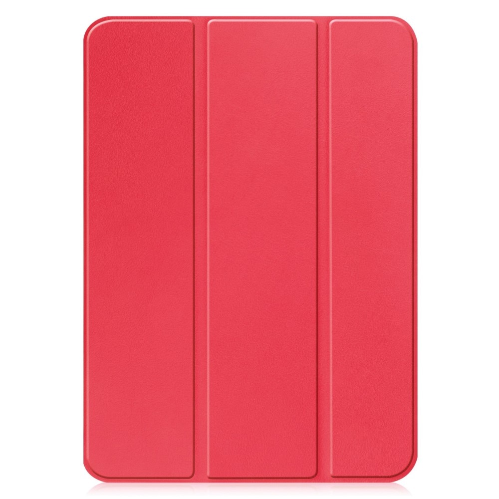 iPad 10.9 10th Gen (2022) Tri-Fold Fodral, röd