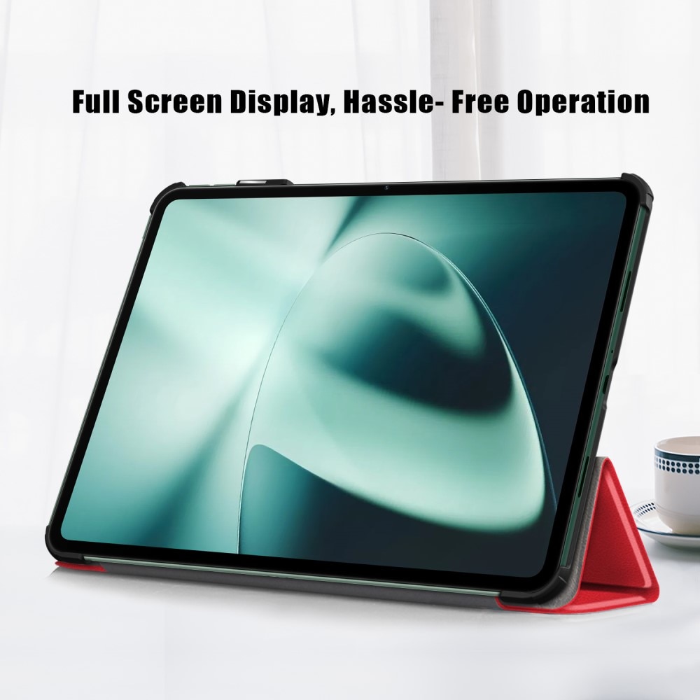 OnePlus Pad Tri-Fold Fodral, röd