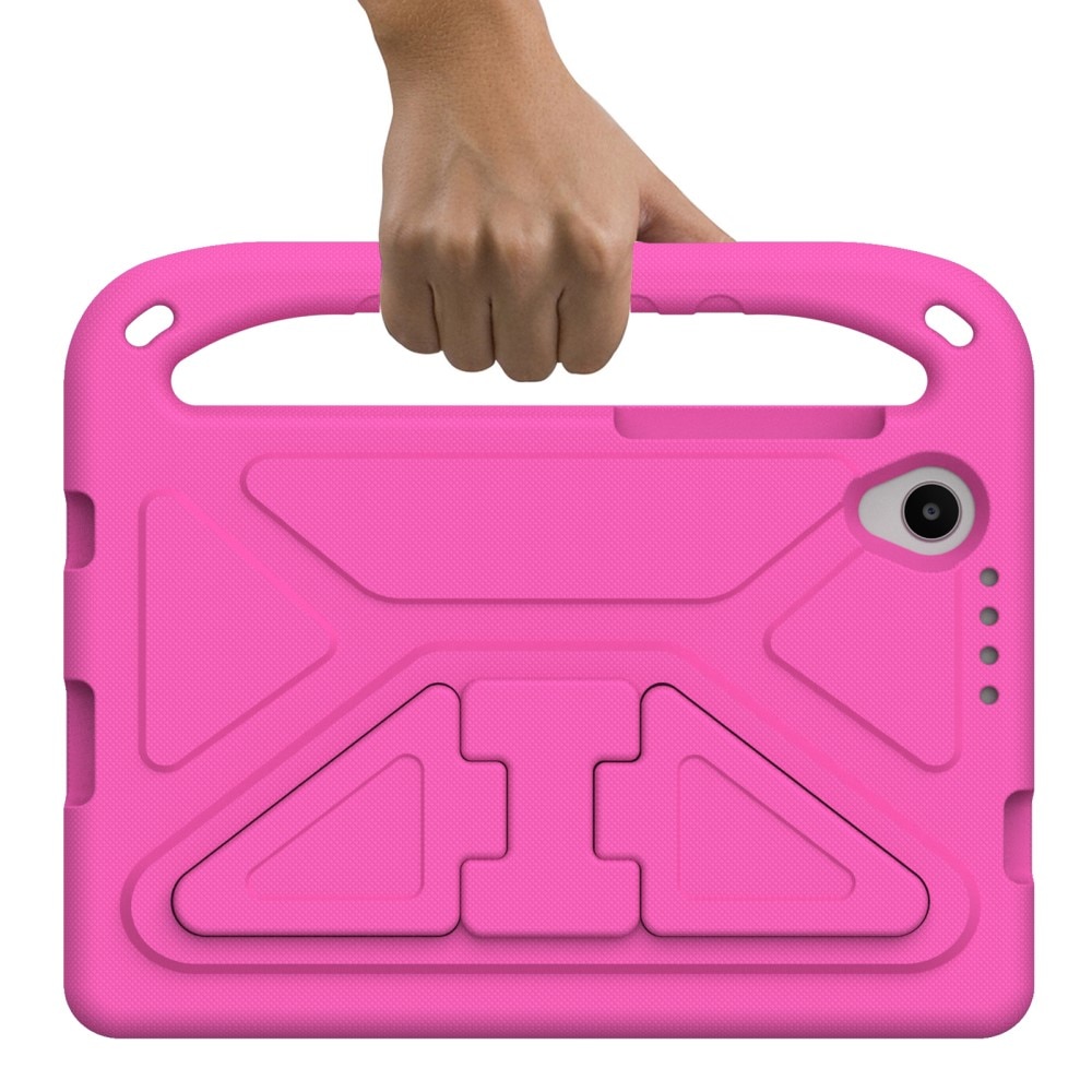 Lenovo Tab M8 (4th Gen) Stöttåligt skal/fodral med handtag - Perfekt för barn, rosa