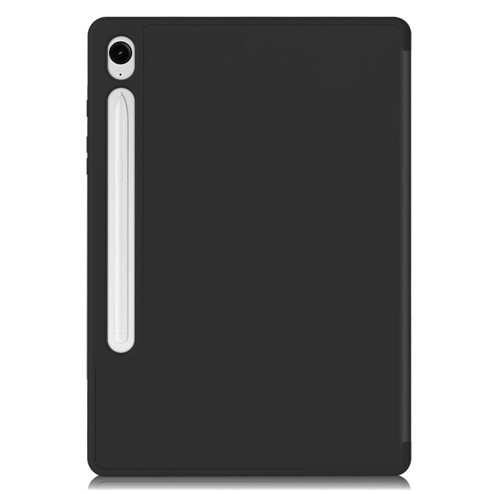 Samsung Galaxy Tab S9 FE Tri-fold Fodral med pennhållare, svart