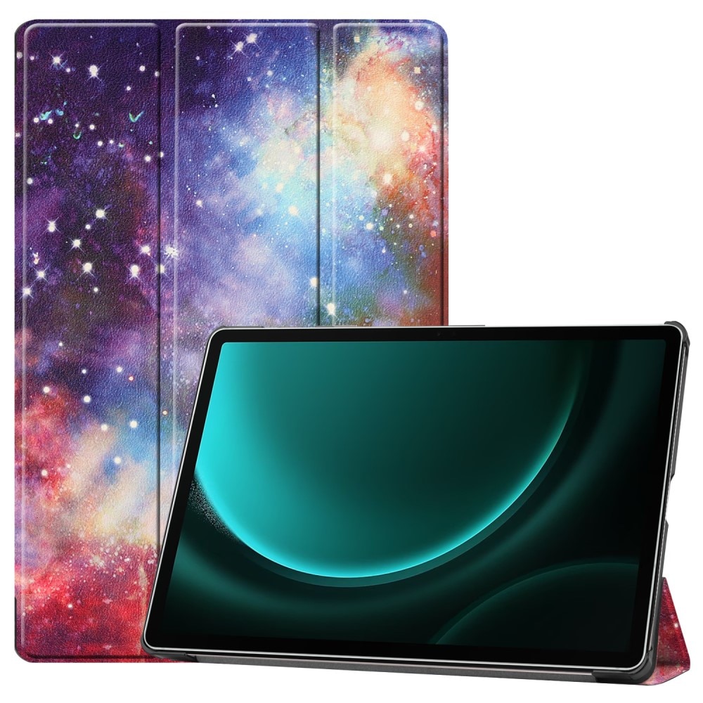 Samsung Galaxy Tab S9 FE Plus Tri-Fold Fodral, rymd