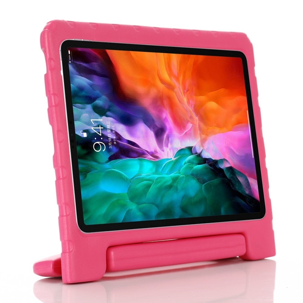 iPad Air 13 (2024) Stöttåligt skal/fodral - Perfekt för barn, rosa