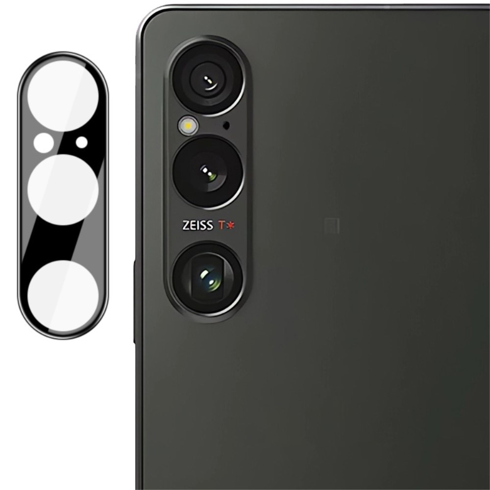 Sony Xperia 1 VI Kameraskydd i glas, svart