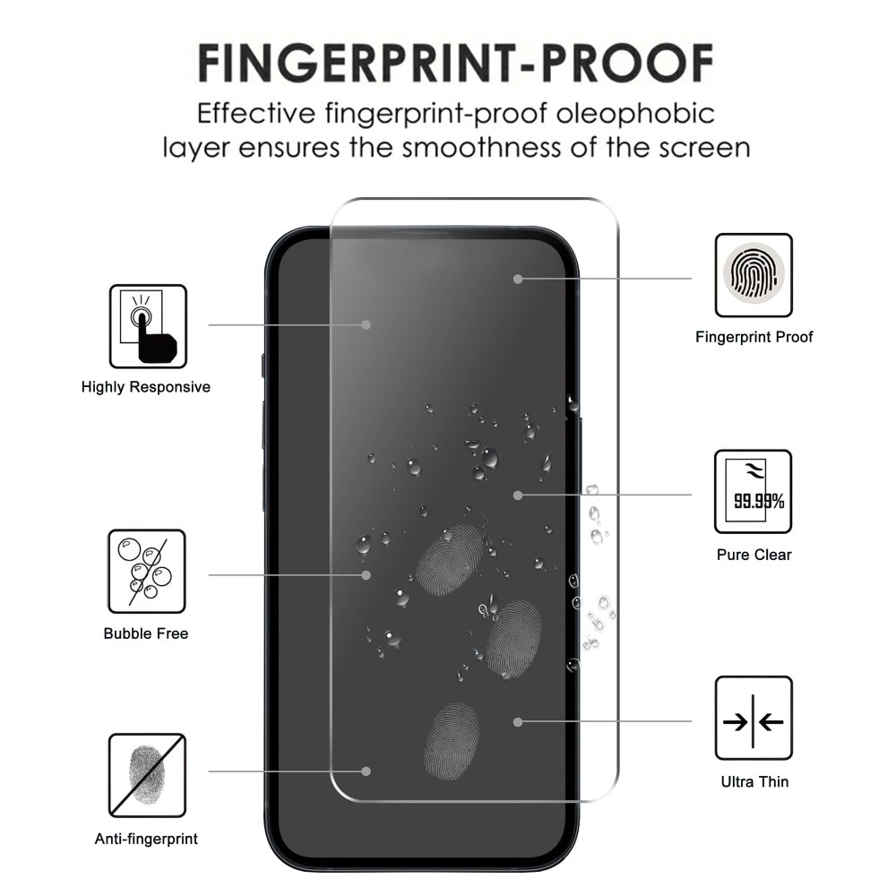 Google Pixel 9a Skärmskydd i härdat glas