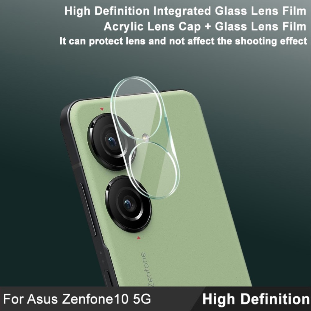 Asus Zenfone 10 Kameraskydd i glas