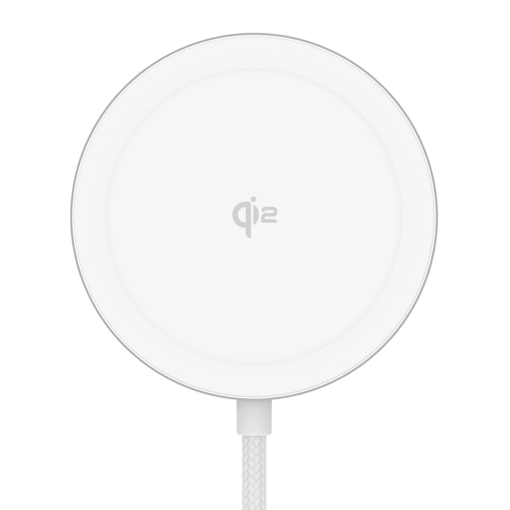 Trådlös Laddare Qi2 15W MagSafe, vit