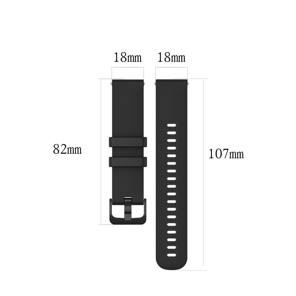 Huawei Watch GT 4 41mm Armband i silikon, svart