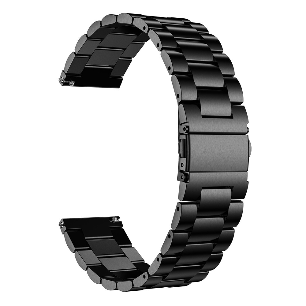 Samsung Galaxy Watch FE Snyggt armband i titan, svart