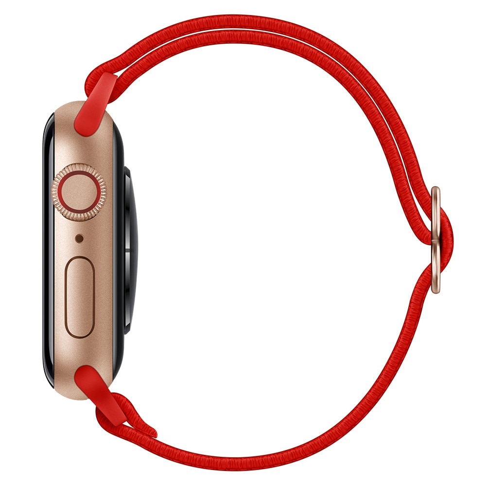 Apple Watch 45mm Series 8 Armband i resår, röd