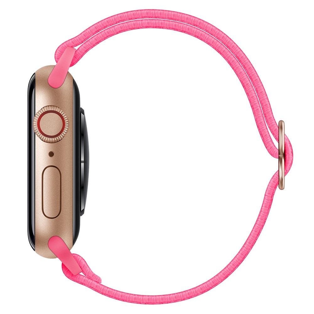 Apple Watch 45mm Series 8 Armband i resår, fuchsia