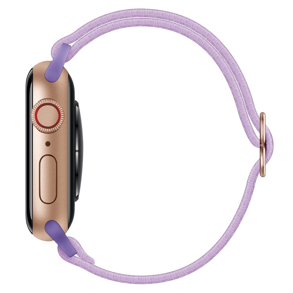 Apple Watch 45mm Series 8 Armband i resår, lila