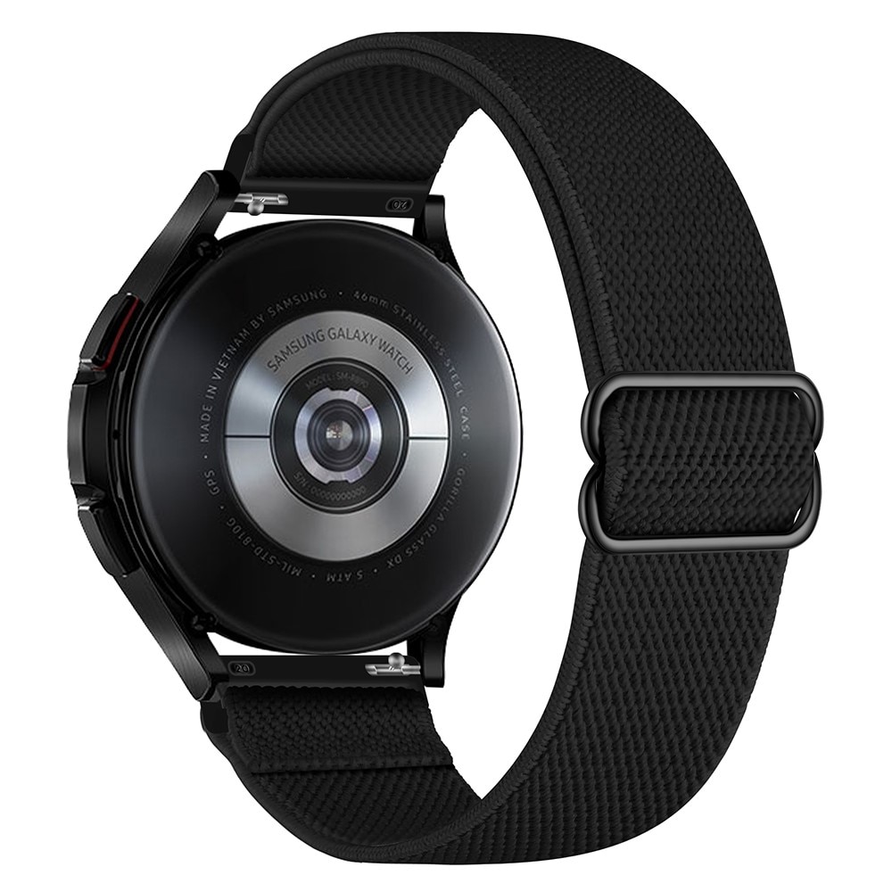 Samsung Galaxy Watch 7 40mm Armband i resår, svart
