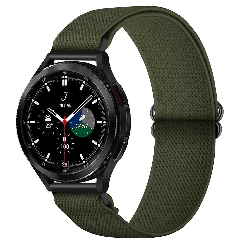 Samsung Galaxy Watch 5 Pro 45mm Armband i resår, mörkgrön