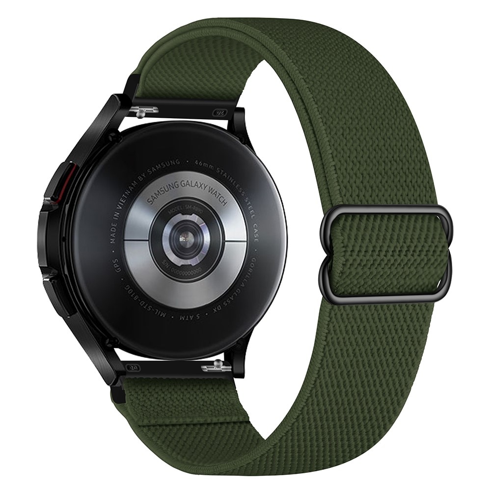 Samsung Galaxy Watch 5 44mm Armband i resår, mörkgrön