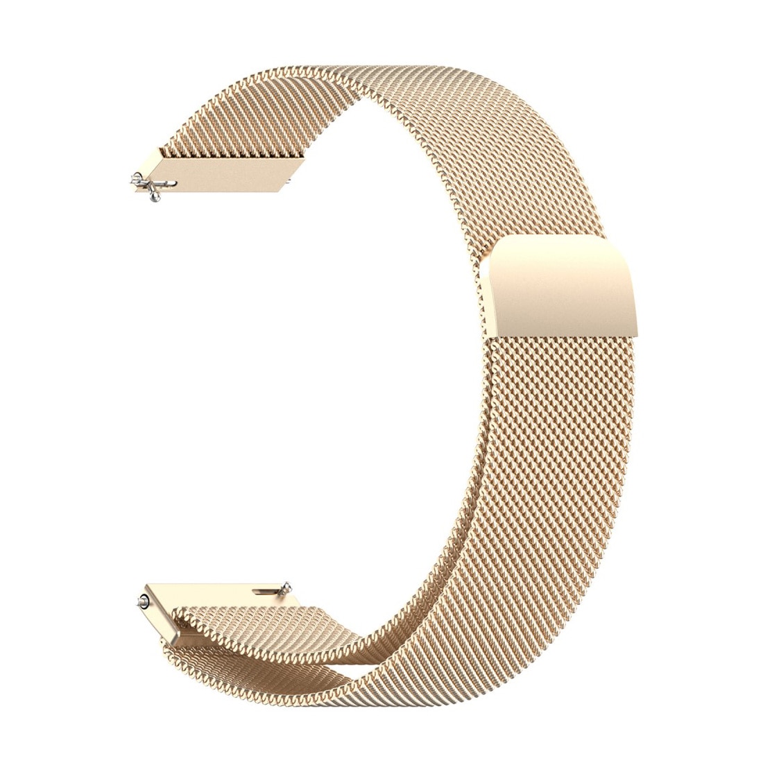 Withings Steel HR 36mm Armband Milanese Loop, champagneguld