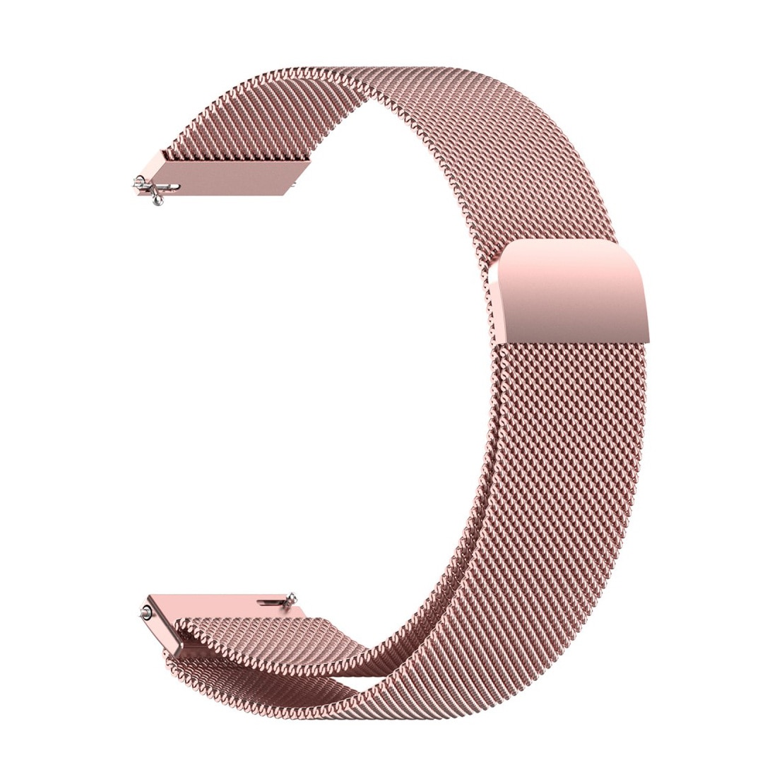 Mibro C2 Armband Milanese Loop, rosa guld