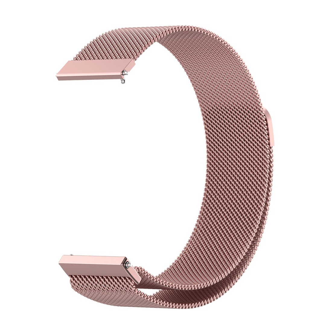 Withings ScanWatch Light Armband Milanese Loop, rosa guld